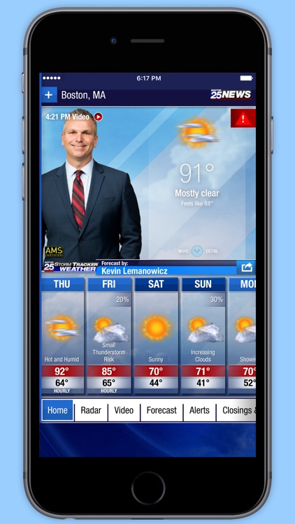 Boston 25 StormTracker Weather- Radar, Forecast