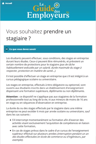 Le Guide des Employeurs v2 screenshot 3