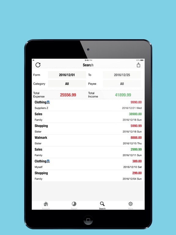 Spending Tracker-Expense, Income & Account Balance screenshot 3