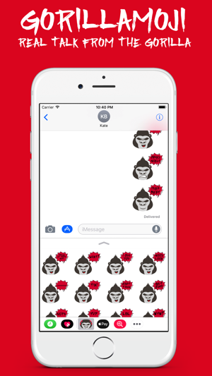 GorillaMoji Sticker Pack(圖2)-速報App