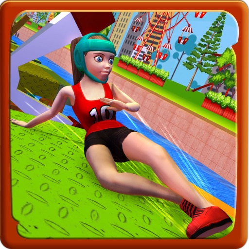 Stuntman Run : Theme Park iOS App