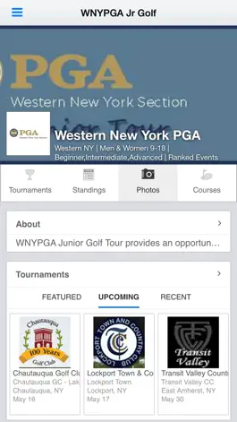 Game screenshot Western New York PGA Jr Tour mod apk