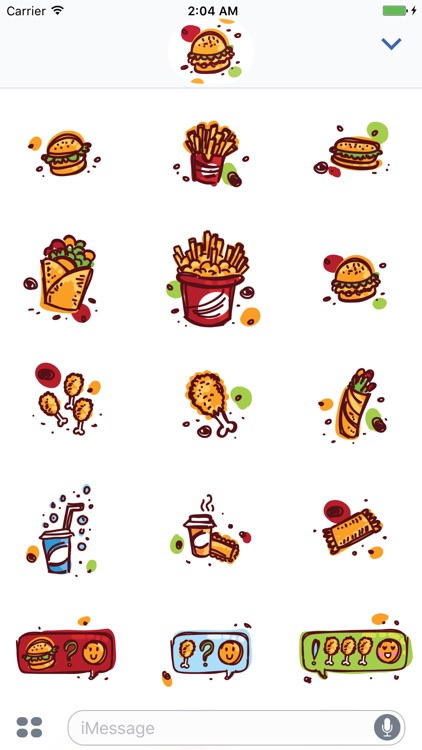 Fast food doodles! screenshot-3