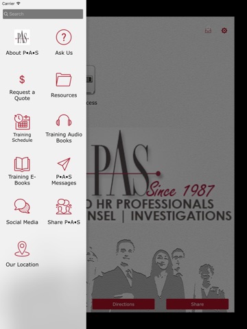 PAS Associates screenshot 2