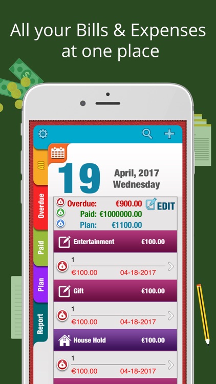 Bill Pay Reminder PRO - Manage & Track your Bills