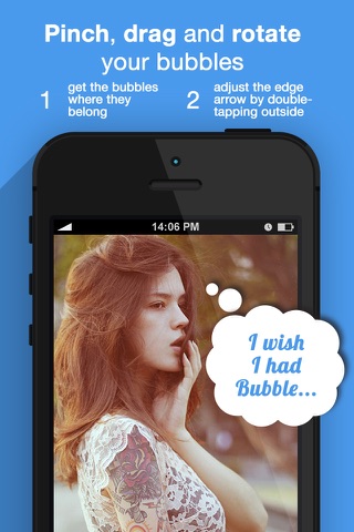 Bubble+ Add Speech Captions & Quotes to Photos - náhled