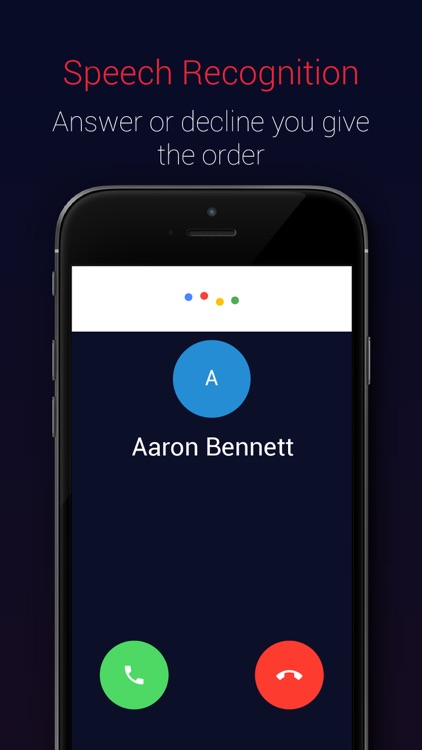 JusAuto: Internet call with voice control commands
