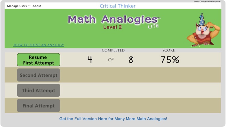 Math Analogies™ Level 2 (Lite) screenshot-3