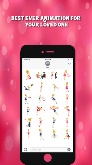 Girly-Stickers for girly girl emotions(圖2)-速報App