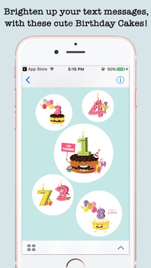 Birthday Wishes Cakes & Candles Emojis(圖3)-速報App