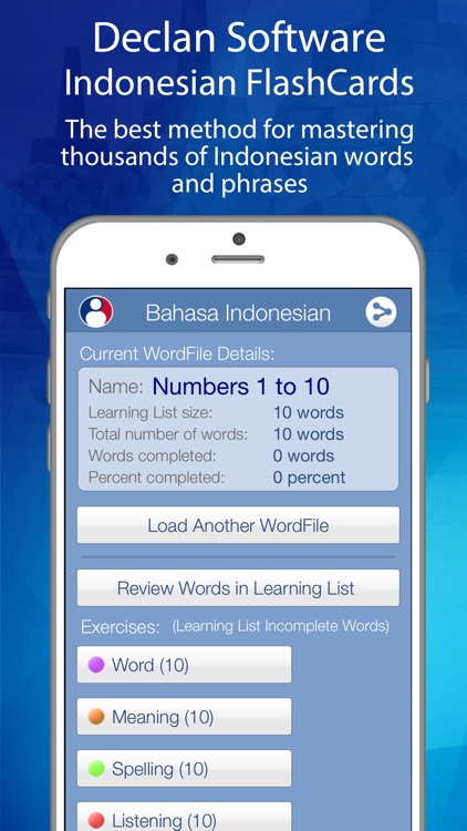 Learn Indonesian Audio FlashCards