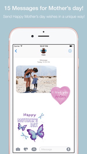 Happy Mother's Day Stickers Quotes(圖1)-速報App