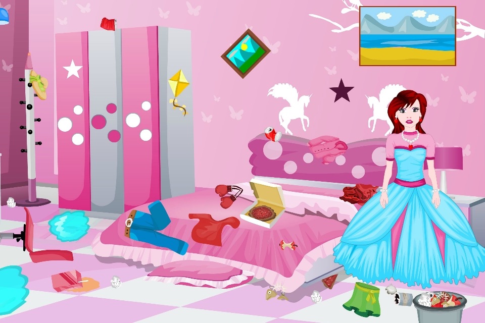 Princess Guru Messy Room screenshot 3