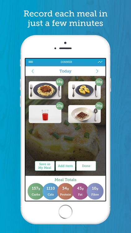 Carbs & Cals: Visual counter for diet & diabetes screenshot-3