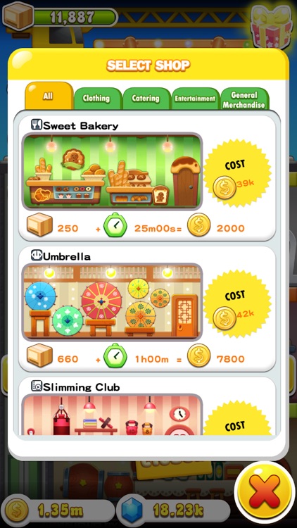HappyMall 3 - Sim building games