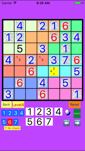 6x6 7x7 8x8 sudoku from easy to difficult on the app store