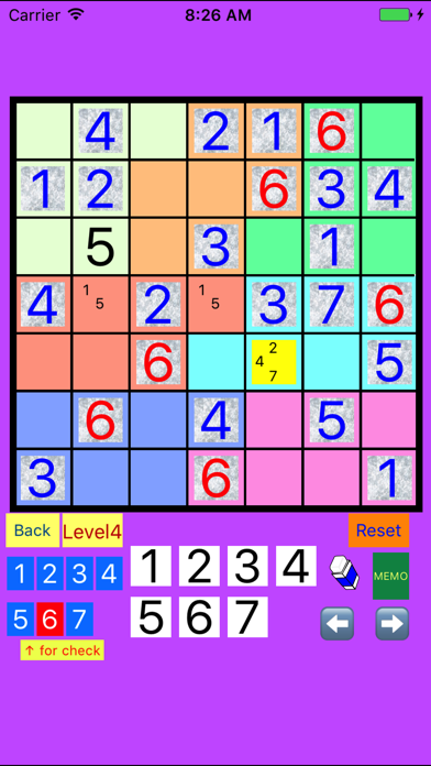 6x6 & 7x7 & 8x8 SUDOKU from Easy to Difficult screenshot 4