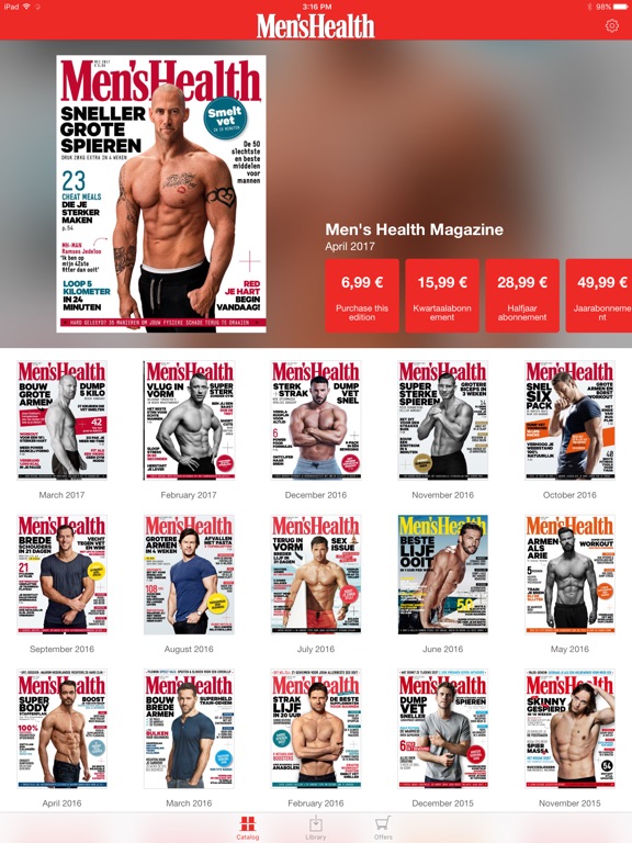 Men’s Health Nederlandのおすすめ画像1