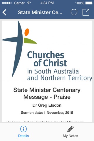 Churches of Christ SA and NT screenshot 4