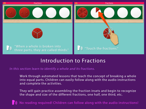 Preschool Fractions - Montessori Math for Kids - náhled