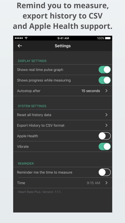 Heart Rate Plus - Heart Rate Monitor & Tracker PRO screenshot-3