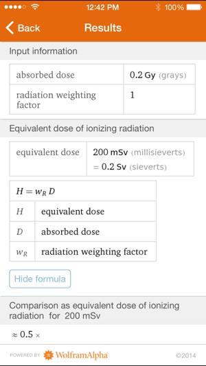 Wolfram Radiation Protection Reference App(圖4)-速報App