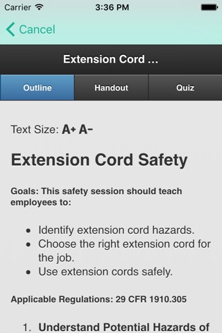 Safety Toolbox Trainer screenshot 2