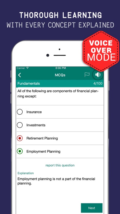 How to cancel & delete CFP Tutor - Exam Kit, Flashcards and Question Bank from iphone & ipad 3