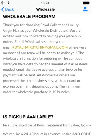 Royal Collection Luxury Hair screenshot 3