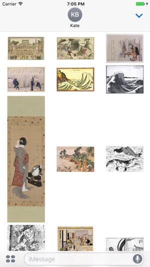 Hokusai Artworks Stickers(圖1)-速報App