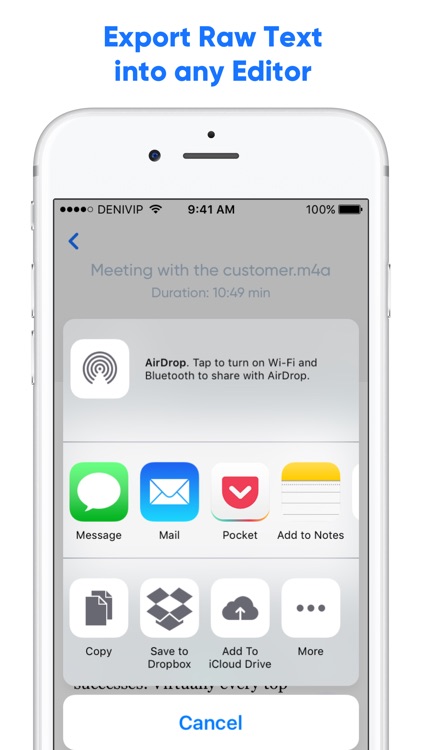 Transcribe - Speech to Text screenshot-3