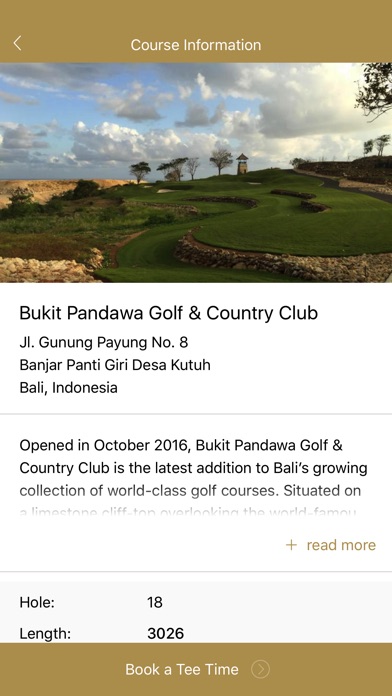 Bukit Pandawa Golf & CC screenshot 2