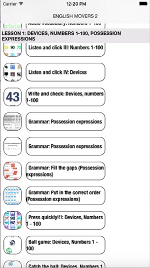 English Tercero de Primaria Trimestre 2 for iPhone(圖5)-速報App