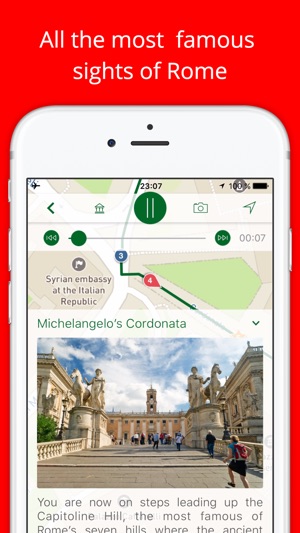 My Rome - Tourist audio-guide & offline map. Italy(圖2)-速報App