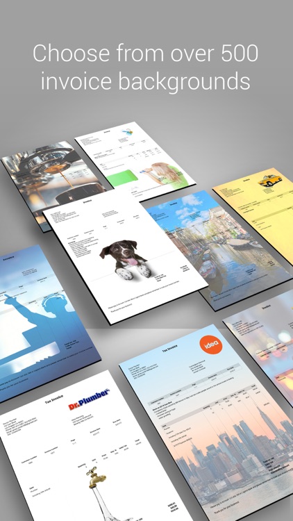 Invoice App with Estimates