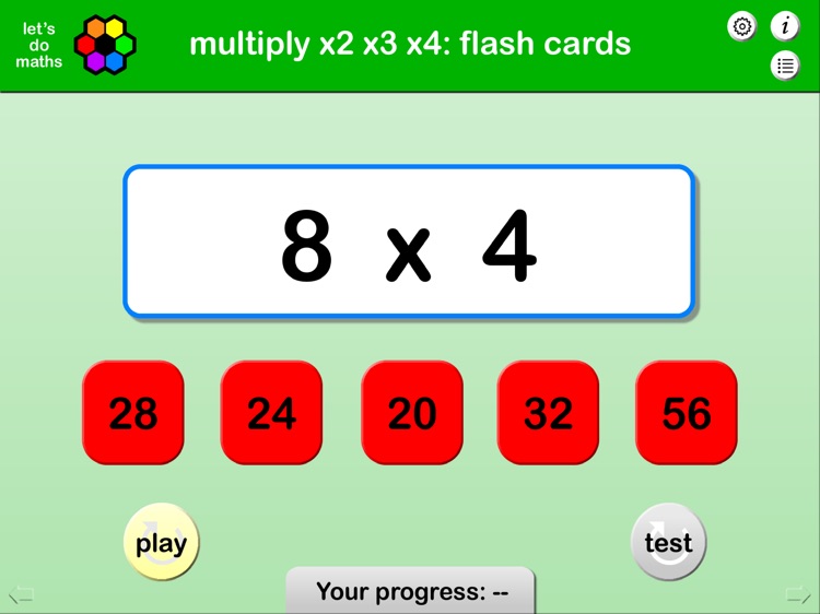 Learn your Times Tables - starter screenshot-4