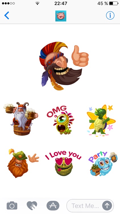 Beardmen-Stickers