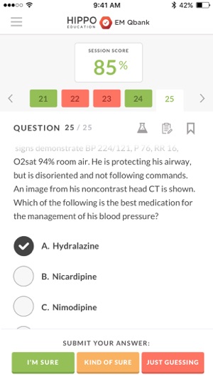 Hippo Emergency Medicine Qbank(圖1)-速報App
