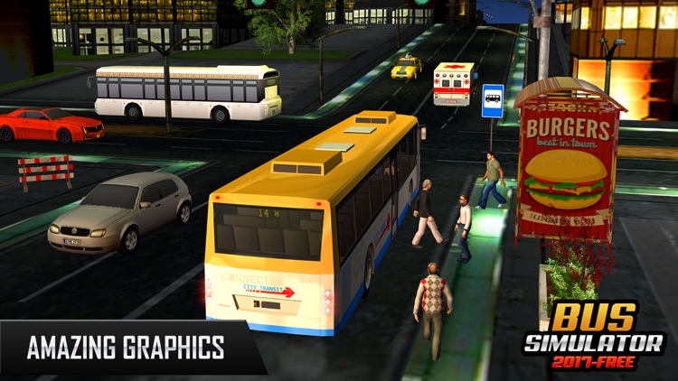 bus simulator 2017 - city coach bus driving 3d