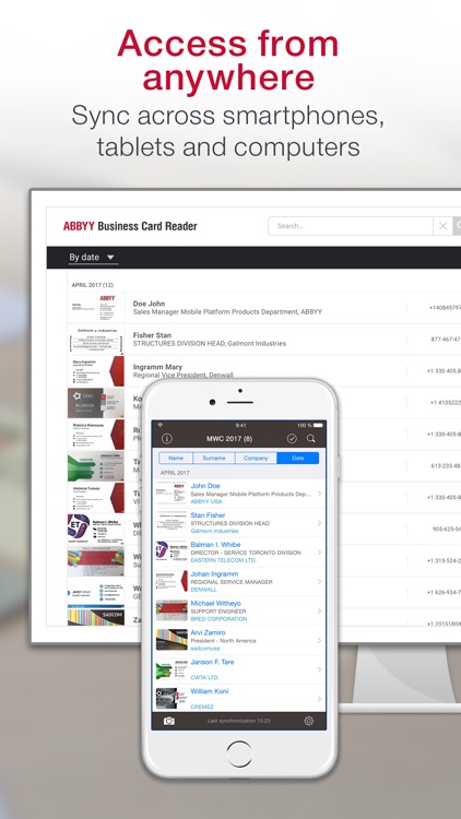 Business Card Scanner & Reader & Contacts Manager screenshot-4