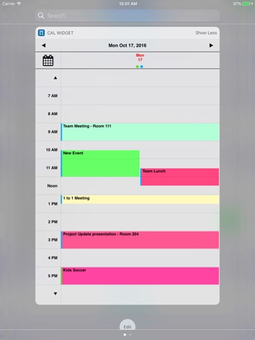 Week Calendar Widget Pro screenshot 3