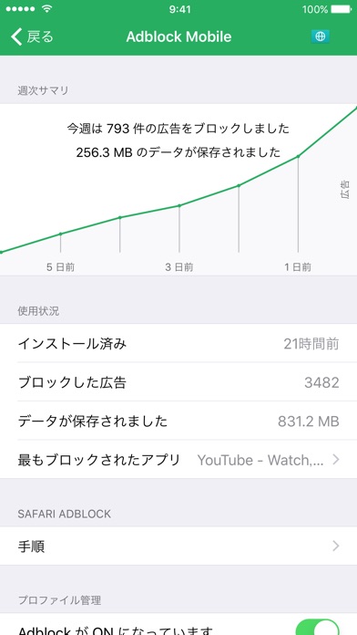 Adblock Mobile — アプリおよびブラウザ内に表示される広告をブロックしますのおすすめ画像5