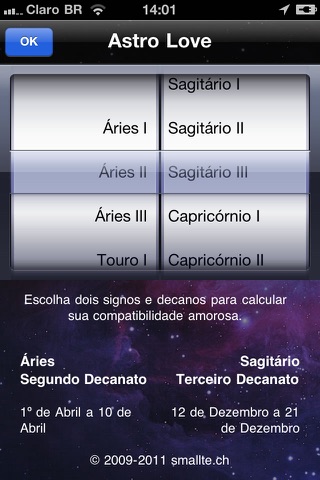 Astro Love - Calculator screenshot 2