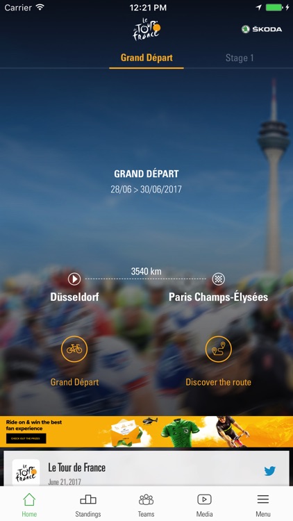 TOUR DE FRANCE 2017, presented by ŠKODA