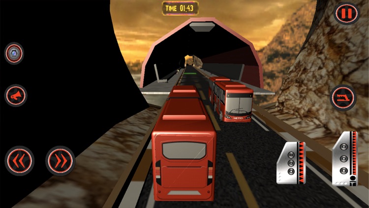 Hill Metro Bus Simulator 3d