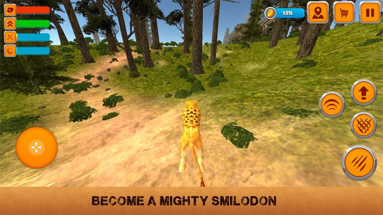 Sabertooth Tiger Primal Adventure Simulator