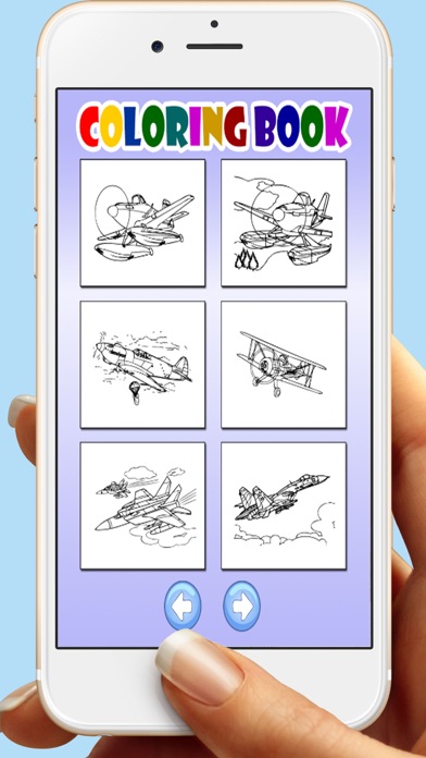 How to cancel & delete Airplanes Coloring Book Games For Kids from iphone & ipad 4