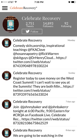 Celebrate Recovery(圖4)-速報App