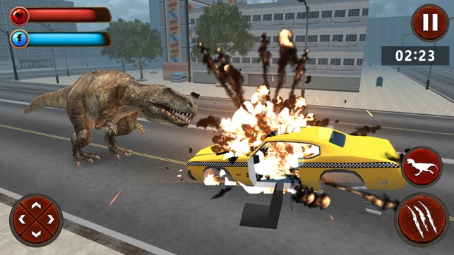 Angry T-Rex Rampage ™(圖2)-速報App