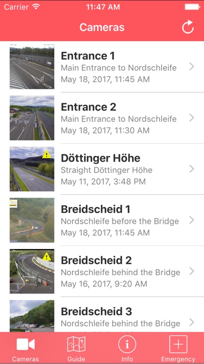 ringSPEED - Nürburgring Nordschleife Cams & Infos